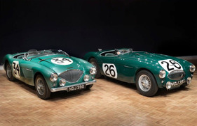 Austin-Healey 100 S (1953) - NOJ 393 und NOJ 392 wiedervereinigt
