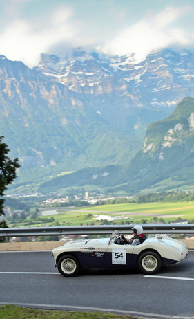 Austin-Healey 100 S (1955) - am Kerenzerberg Revival 2015