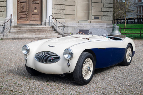Image: Austin-Healey 100 S (1955) - offered on August 24, 2024 at the first auction of Emil Frey Classic Auctions