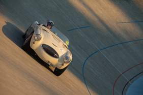 Austin-Healey 100 S (1955) - damals von Privat- und Werksleuten eingesetzt - Indianapolis Oerlikon 2019