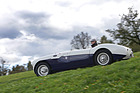 Austin-Healey 100 S (1955) - der Fahrer sitzt fast auf der Hinterachse