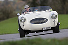 Austin-Healey 100 S (1955) - die Karosserieteile bestanden weitestgehend aus Aluminium
