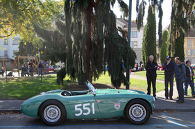 Austin-Healey 100 S - "Tribute Car" zum "Special Test Car" von damals - Swiss Classic British Car Meeting Morges 2017