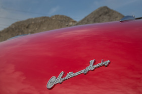Austin-Healey 100 Six (1958) - der Marken-Schriftzug