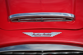 Austin-Healey 100 Six (1958) - der Marken-Schriftzug