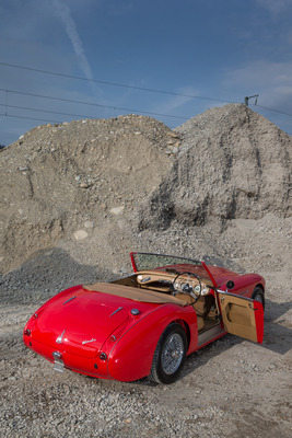Austin-Healey 100 Six (1958) - er ruft nur so "Herein!"