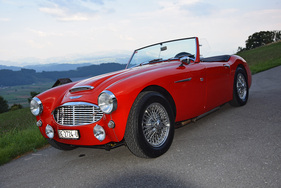 Austin-Healey 100 Six BN4 (1957) - als Lot 17 an der Versteigerung der Oldtimer Galerie Toffen anlässlich der Dolder Classics am 11. Juni 2016 (1957)