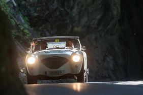 Austin Healey 100M (1953) - an der Ennstal-Classic 2019