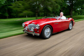 Austin-Healey 100M BN2 Le Mans (1956) - als Lot 015 angeboten an der Bonhams Quail Versteigerung am 19. August 2022