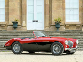 Austin-Healey 100M Roadster (1956) - offered as lot 373 at the Bonhams Goodwood Revival Auction on September 17, 2022