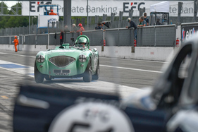 Austin Healey 100S (1954) - Monza Historic 2017 - Sixties' Endurance