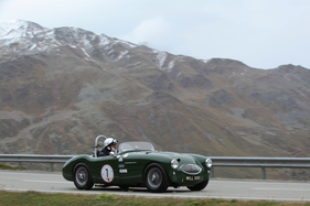 Austin-Healey 100S (1955) - Bernina Gran Turismo 2017