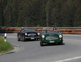 Austin-Healey 3 Litre Mk I (1960) - Teilnehmer bei der Lenzerheide Motor Classics 2013