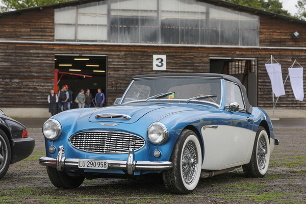 Austin-Healey 3000 (1960) - Oldtimer Sunday Morning Treffen Zug am 6. August 2023
