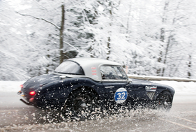 Austin Healey 3000 (1960) - am Winter-RAID 2015