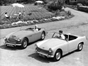 Bild: Austin-Healey 3000 (1961) - ein Mk II (BJ7) Seite an Seite mit einem Sprite Mk II