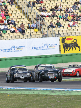 Austin-Healey 3000 (1961) - in den Rennen im Rahmen der Triumph Competition & British GTs - Hockenheim Historics 2014