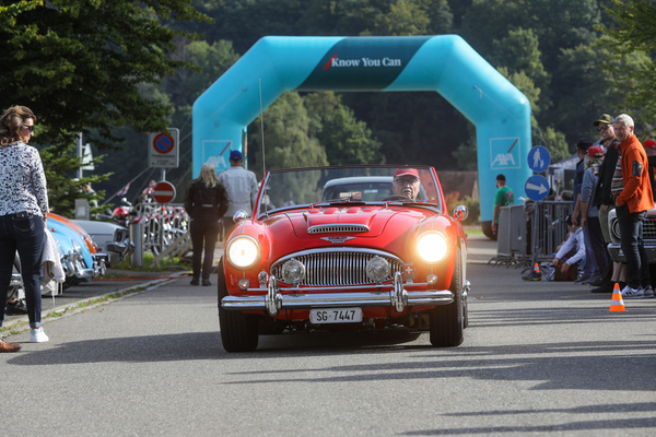 Austin-Healey 3000 (1963) - beider Ankunft - 8. Lägern Classic 2025