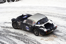 Austin Healey 3000 MKII (1960) - am WinterRAID 2018