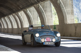 Austin Healey 3000 MKll (1962) - an der 16. OCC Jungfrau-Rallye 2021