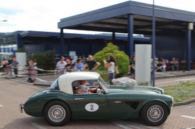 Austin-Healey 3000 Mk II (1961) - am Oldtimer Grandprix Safenwil am 3. September 2016