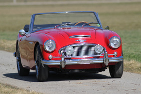 Austin-Healey 3000 Mk II BJ7 (1962) - Zusatzscheinwerfer sollen die Nacht zum Tag machen