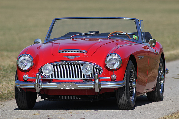 Austin-Healey 3000 Mk II BJ7 (1962) - rot steht diesem Auto hervorragend