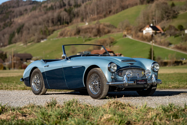 Image: Austin-Healey 3000 Mk II BN7 (1961) - as lot 70 at the auction of the Oldtimer Gallery in Toffen on March 21, 2026
