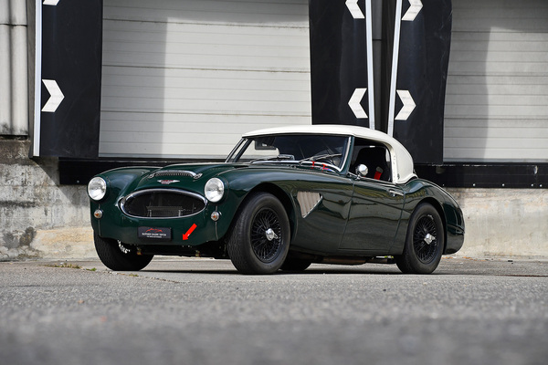 Austin-Healey 3000 Mk II Competition (1961) - 1961 Austin-Healey 3000 MK II BJ7 Competition - als Lot 105 an der Oldtimer Galerie Toffen Versteigerung von Gstaad am 29. Dezember 2024