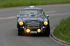 Austin-Healey 3000 Mk III (1966) - im Feld der Touren- und Sportwagen aus der Nachkriegszeit am GP Mutschellen 2012