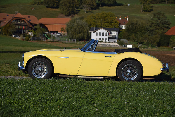 Austin-Healey 3000 Mk III BJ8 (1964) - als Lot 78 an der Versteigerung der Oldtimer Galerie Toffen am 20. Oktoberl 2018