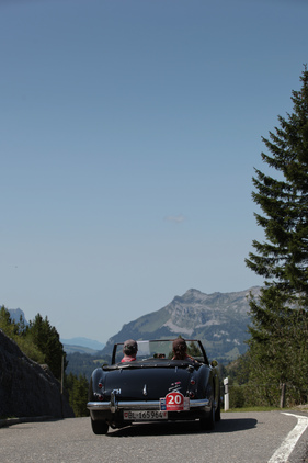 Austin-Healey 3000 Mk1 (1961) - an der OCC Jungfrau Rallye 2017