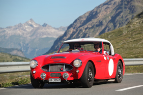 Austin-Healey 3000 Works Rally Replica (1960) - am British Classic Car Meeting St. Moritz 2015