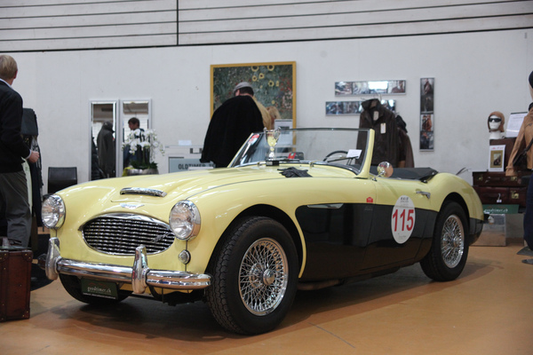 Austin-Healey 3000 at Goodtimer - at the classic car show in St. Gallen