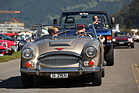 Bild: Austin-Healey 3000 vor Range Rover Cabriolet - British Car Meeting 2015 in Mollis