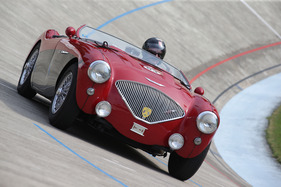 Austin Healey BN1 (1955) am Indianapolis in Oerlikon 2013