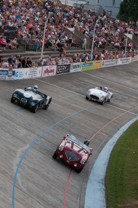 Austin Healey BN1 (1955) am Indianapolis in Oerlikon 2013