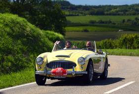 Austin-Healey BN4 100-6 (1957) - am RAID Suisse-Paris (Brüssel) 2014