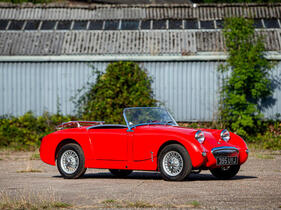 Austin-Healey 'Frog-Eye' Sprite MkI Roadster (1959) - als Lot 028 angeboten an der Bonhams Members' Meeting Versteigerung am 16. August 2023