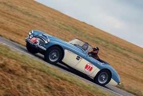 Austin-Healey MK II (1962) an der RAID Suisse-Paris 2016