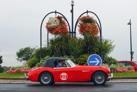 Austin-Healey MK II (1963) an der RAID Suisse-Paris 2016