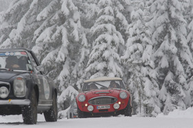 Austin Healey MK3000 (1965) - an der Planai Classic 2013