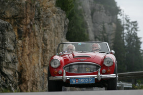 Austin Healey MK3000 MKIII (1965) - an der Ennstal-Classic 2012 - Stoderzinken Bergprüfung