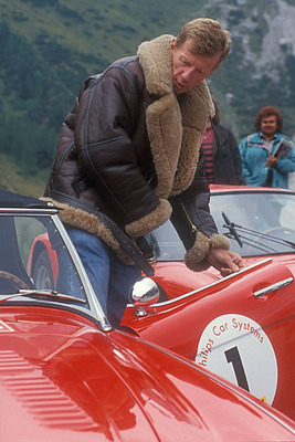 Austin Healey Mk II (1962) - Walter Röhrl macht sich bereit zum Start - Erste Ennstal Classic 1993