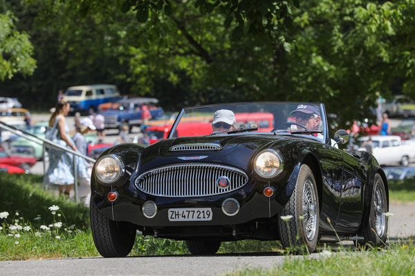 Austin-Healey S 100 2.6 von 1957 - Albisbütli Classics Cars & Bikes Juli 2025