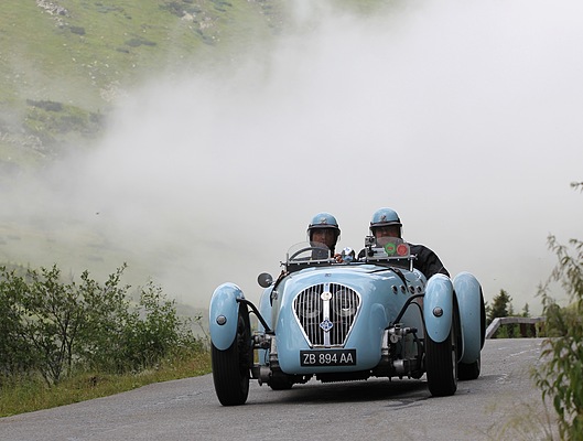 Austin Healey Silverstone D27 (1949) - an der Ennstal Classic 2011 (EP2 047)