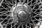 Austin-Healey Sprite (1959) - Speichenräder mit Zentralnaben waren anfänglich nicht vorgesehen