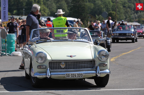 Austin-Healey Sprite (1962) - leider ohne Froschaugen - BCM Mollis 2019