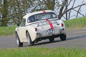 Austin Healey Sprite Frogeye (1960) at the GP Mutschellen 2026 - starting number 304