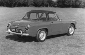 Austin-Healey Sprite (1967) – Als Mk IV hatte er erstmals ein Faltverdeck